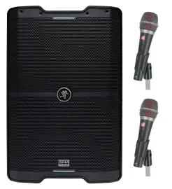 Акустическая система активная Mackie SRM210 V-Class 10" 2000W (набор, 2 микрофона SE Electronics V7 Switch)