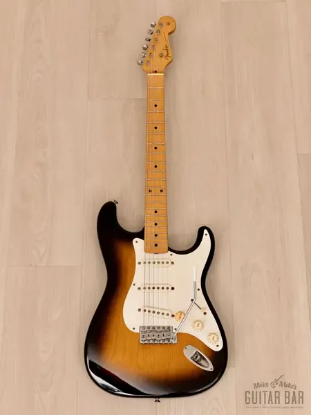 Электрогитара Fender ExTrad '54 Stratocaster ST54-140 Sunburst Lacquer Japan 1987