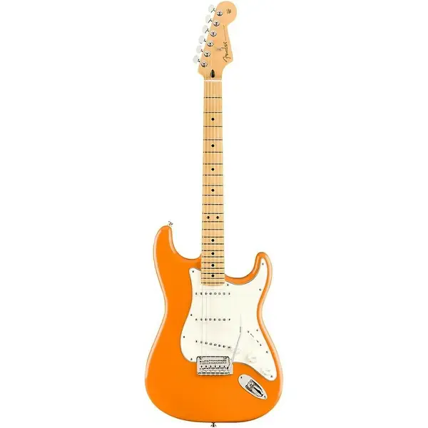 Электрогитара Fender Player Stratocaster Maple FB Capri Orange