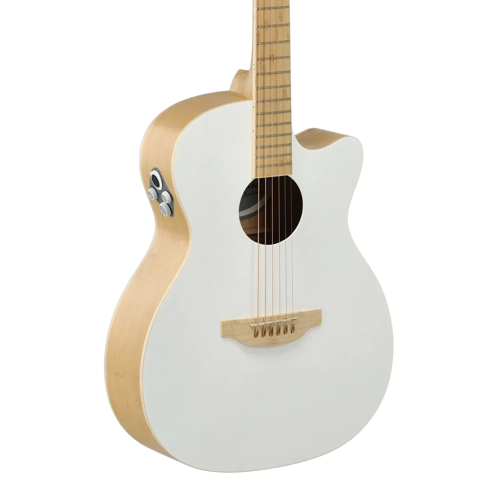 Электроакустическая гитара Applause AEO-69 Jump с вырезом, массив ели, Blank Canvas