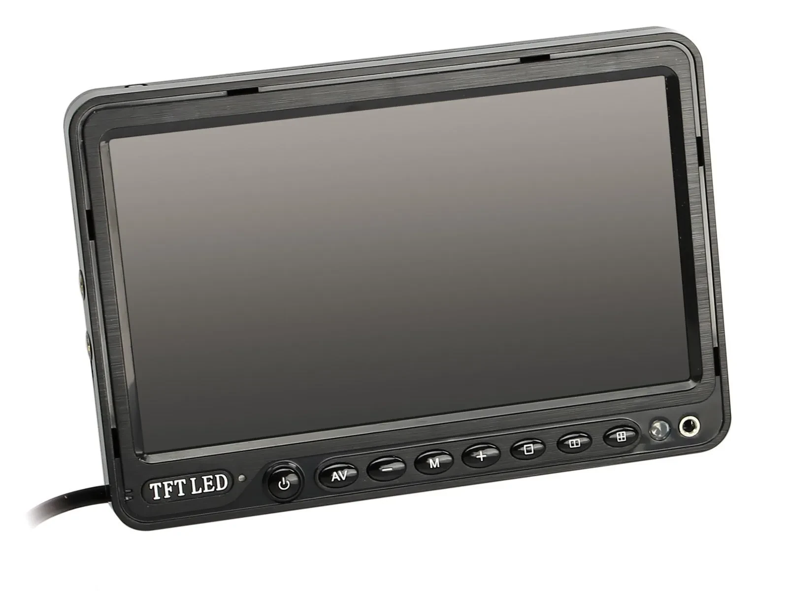 ACV 7 Zoll digitaler Monitor universal 16:9 4:3 3 x Video Eingang inkl. Führungs