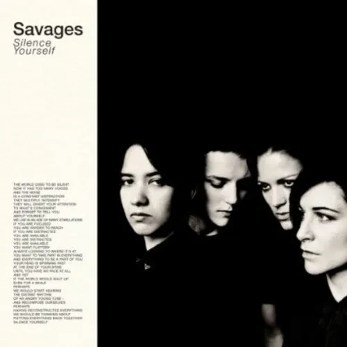 Виниловая пластинка Savages - Silence Yourself [New Vinyl LP]