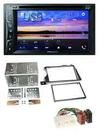 Pioneer Bluetooth 2DIN USB DVD DAB MP3 Autoradio für SSangYong Actyon Kyron 2006