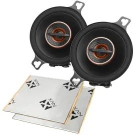 Infinity REF307F 50W RMS 3.5" Speakers w/ Sound Damping