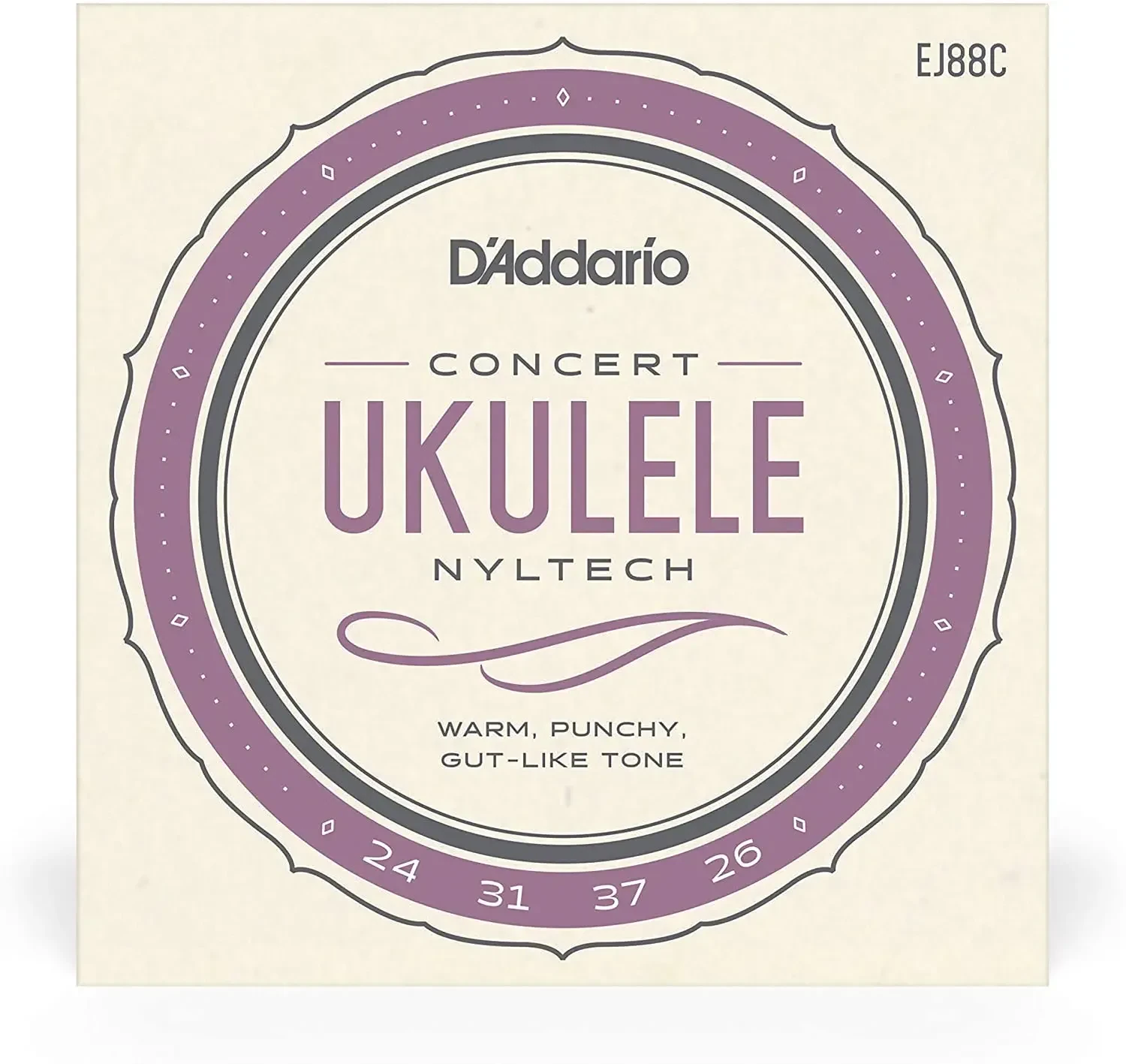 Струны для укулеле концерт D'Addario Nyltech EJ88C