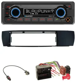 Blaupunkt MP3 Bluetooth USB AUX Autoradio für BMW X3 (E83 2004-2010) seitlich