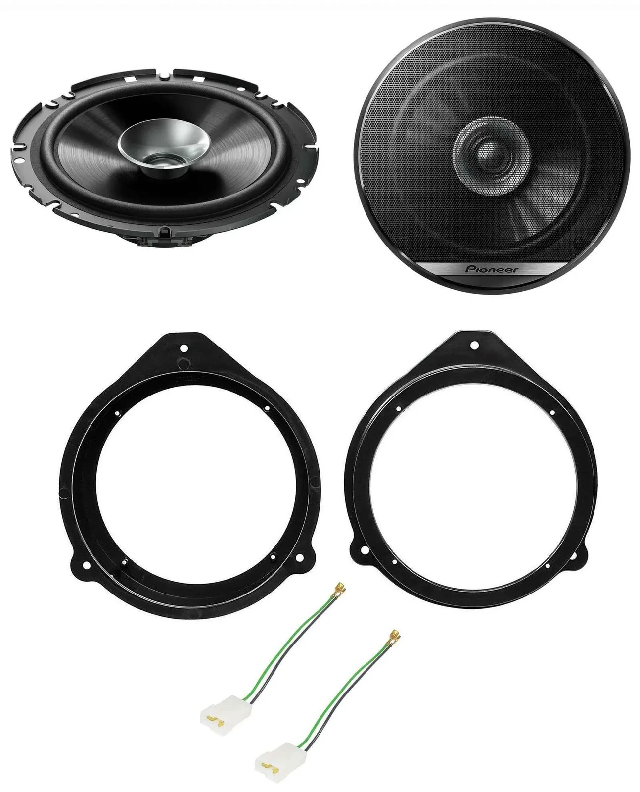 Pioneer 16,5cm 280Watt Lautsprecher für Audi A3 A4 Saab 9.3 Seat Exeo Fronttür A