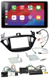 Pioneer Lenkrad USB DAB Bluetooth 2DIN Autoradio für Opel Adam Corsa E ab 2013 P