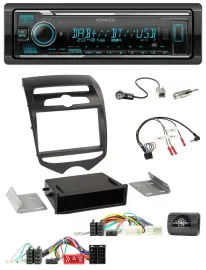Kenwood Bluetooth Lenkrad DAB USB Autoradio für Hyundai ix20 ab 2010 man. Klima