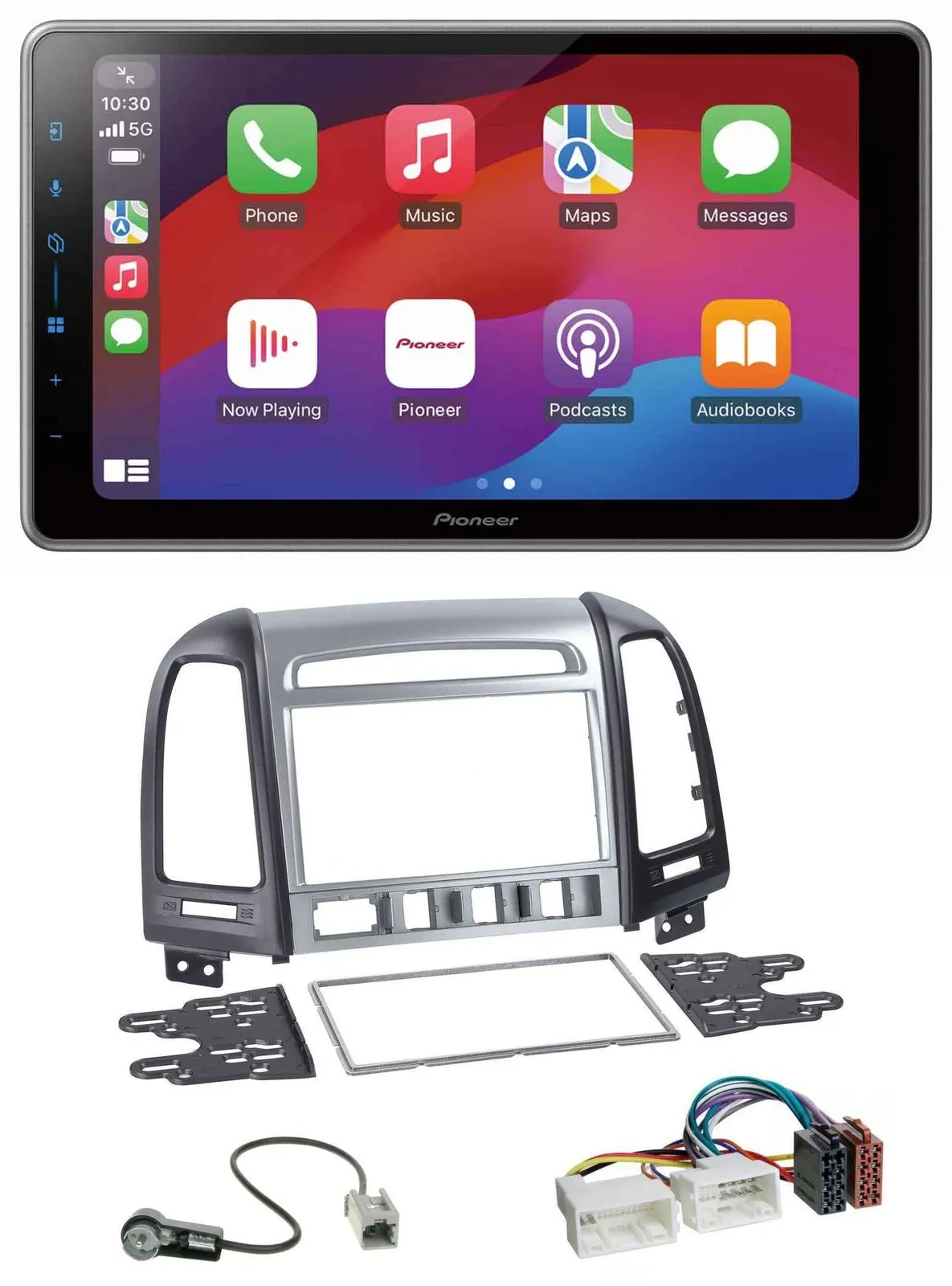 Pioneer MP3 USB DAB Bluetooth 2DIN Autoradio für Hyundai Santa Fe 4 Schalter ab