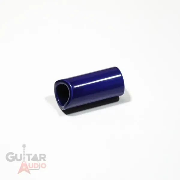 The Rock Slide, Ceramic Guitar Slide, Medium, Pacific Dark Blue