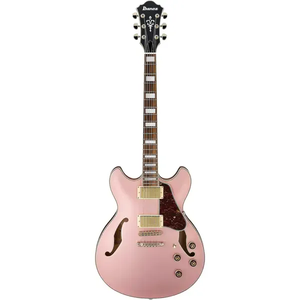 Электрогитара полуакустическая Ibanez Artcore AS73G Semi-Hollow Rose Gold Metallic Flat