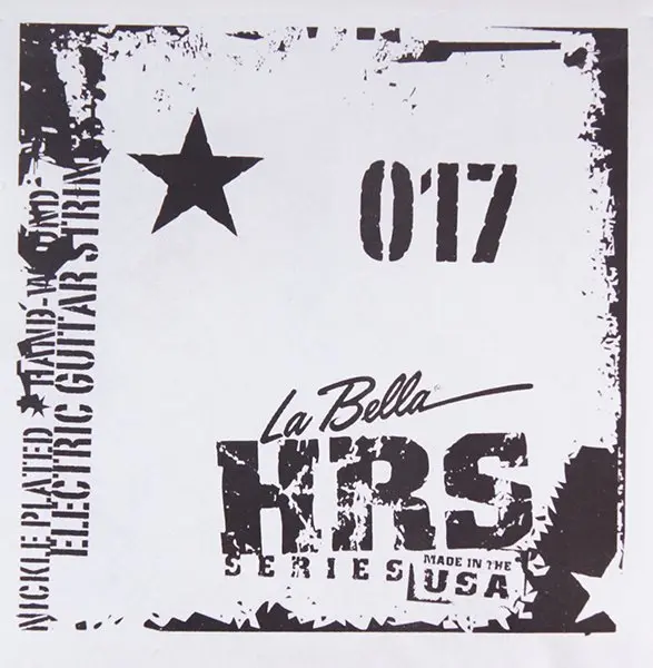 Струна для электрогитары La Bella HRS017, сталь никелированная, калибр 17