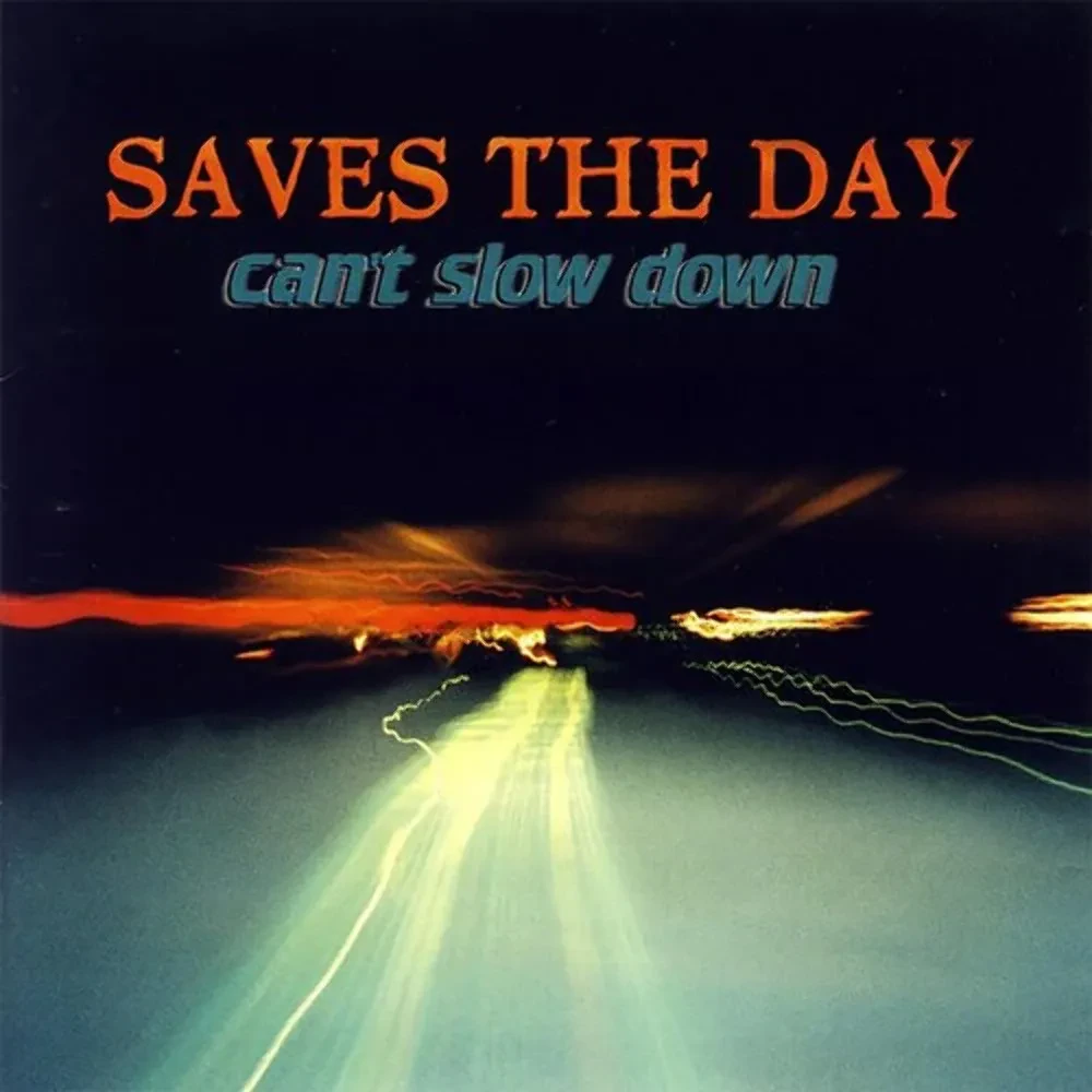 Saves the Day - Can't Slow Down [Transparent Black Ice Vinyl] NEW Sealed Vinyl L