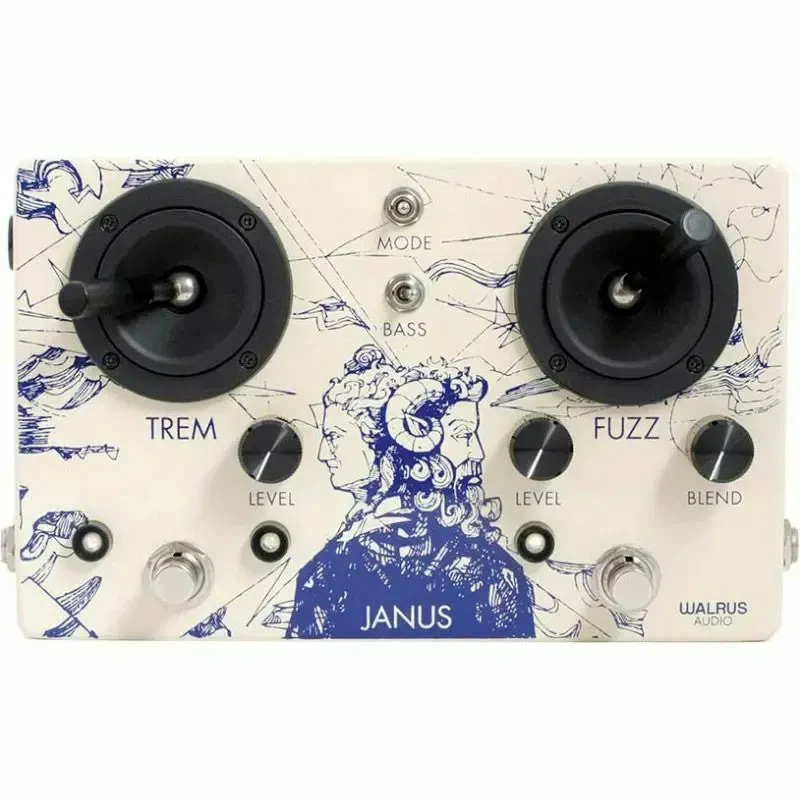 Педаль эффектов для электрогитары Walrus Audio Janus Fuzz Tremolo