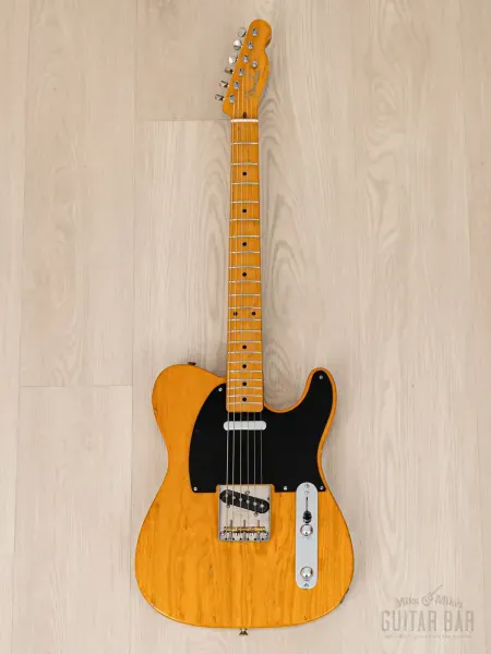 Электрогитара Fender Telecaster 1952 Vintage Reissue TL52-80TX SS Butterscotch w/gigbag Japan 1997