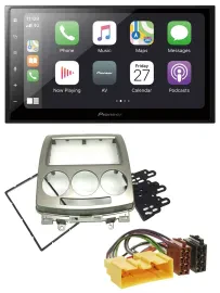 Pioneer MP3 Bluetooth DAB 2DIN USB Autoradio für Mazda 5 (CR, 2005-2010)