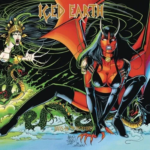 Виниловая пластинка Iced Earth - Days Of Purgatory [New Vinyl LP] Gatefold LP Jacket, Gold, Ltd Ed,