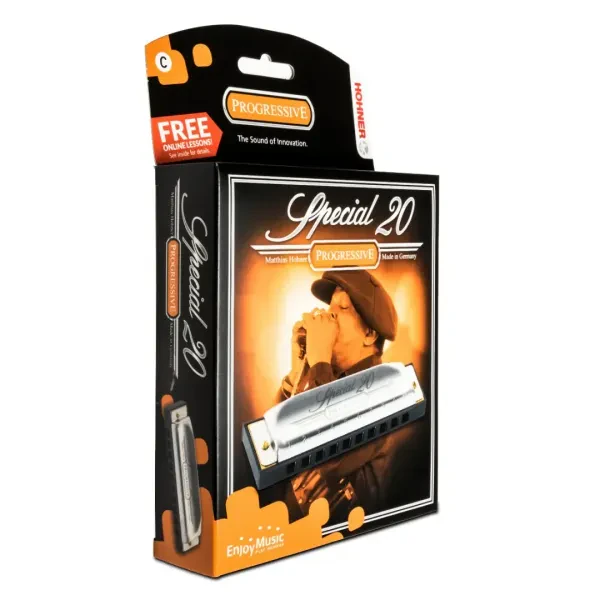 Hohner Special 20 Progressive Harmonica in the Key Of C - German Made Quality