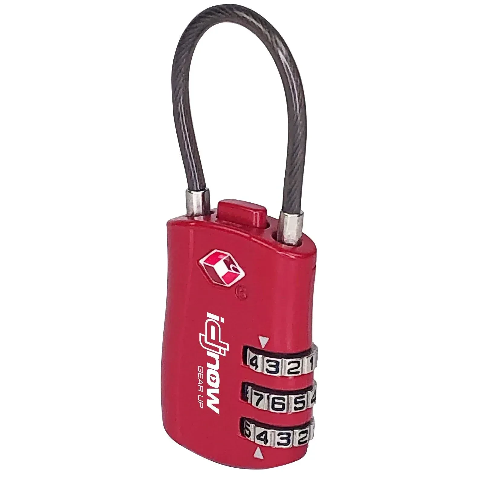 Замок для кейса Clutch TSA Combination Lock красный