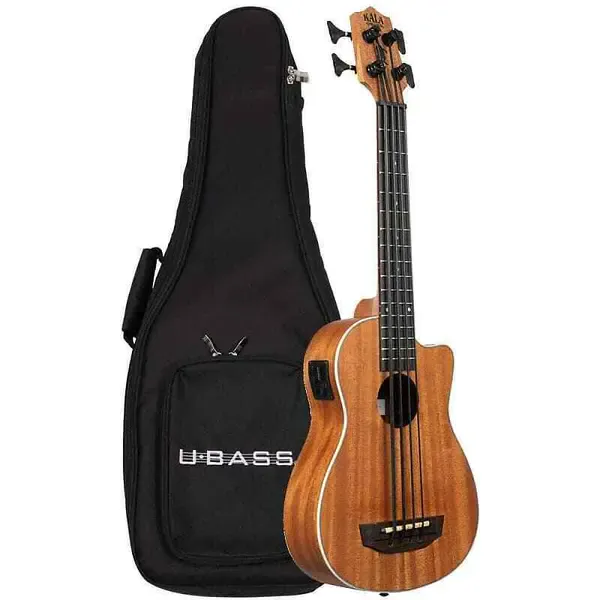 Укулеле Kala UBASS-SCOUT-FS Scout Fretted Acoustic-Electric