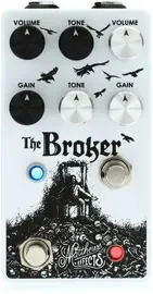 Педаль эффектов для электрогитары Matthews Effects The Broker Dual Overdrive Pedal