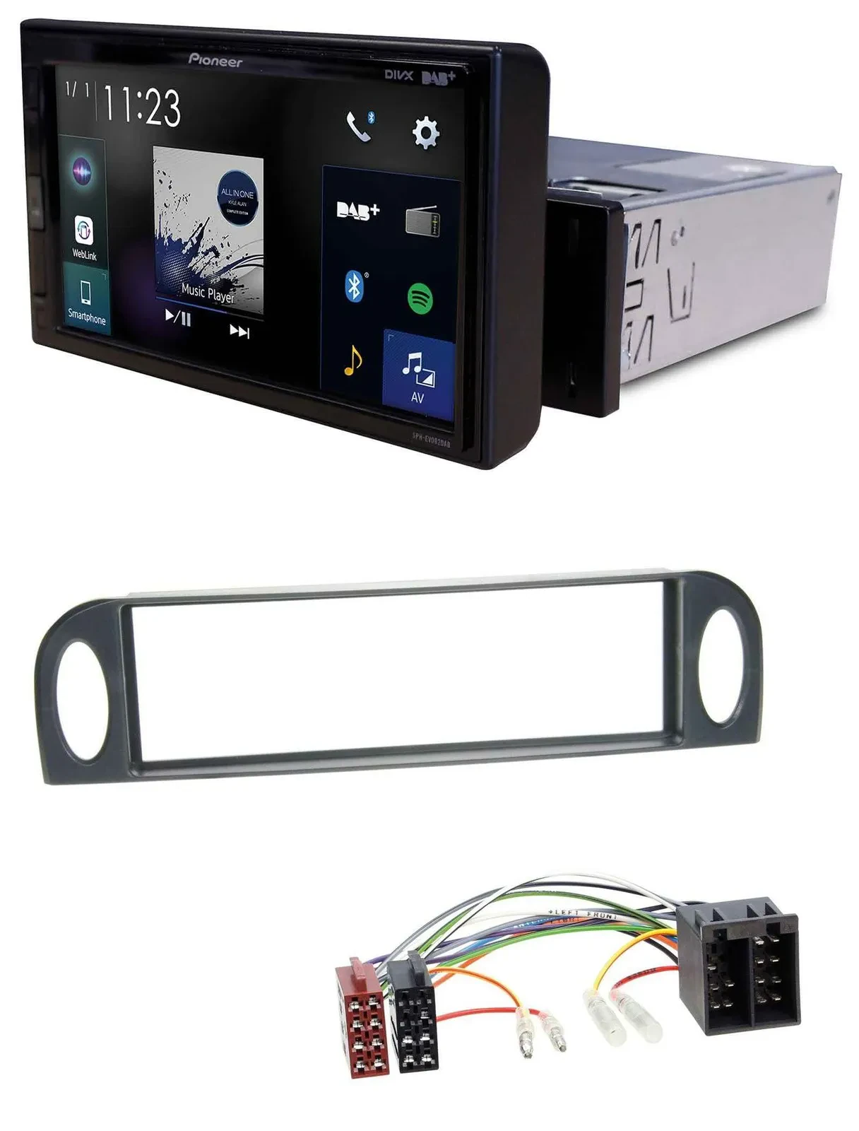 Pioneer DAB MP3 Bluetooth USB Autoradio für Citroen C5 (bis 2004)