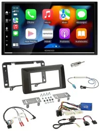 Kenwood DAB USB Bluetooth 2DIN Lenkrad Autoradio für Dacia Duster ab 2021