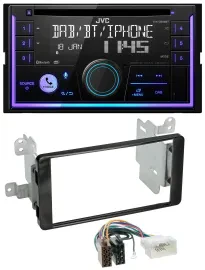 JVC MP3 USB 2DIN DAB Bluetooth CD Autoradio für Mitsubishi Outlander ab 2012