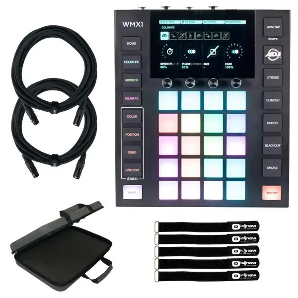 ADJ WMX1 MK2 Standalone DMX Lighting Control System w Case
