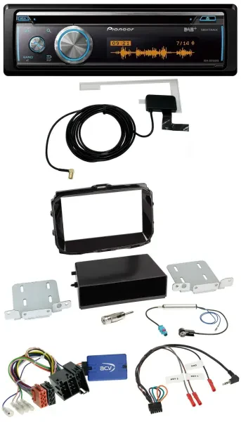 Pioneer Bluetooth DAB Lenkrad USB CD Autoradio für Alfa Romeo Giulietta 13-21 IS