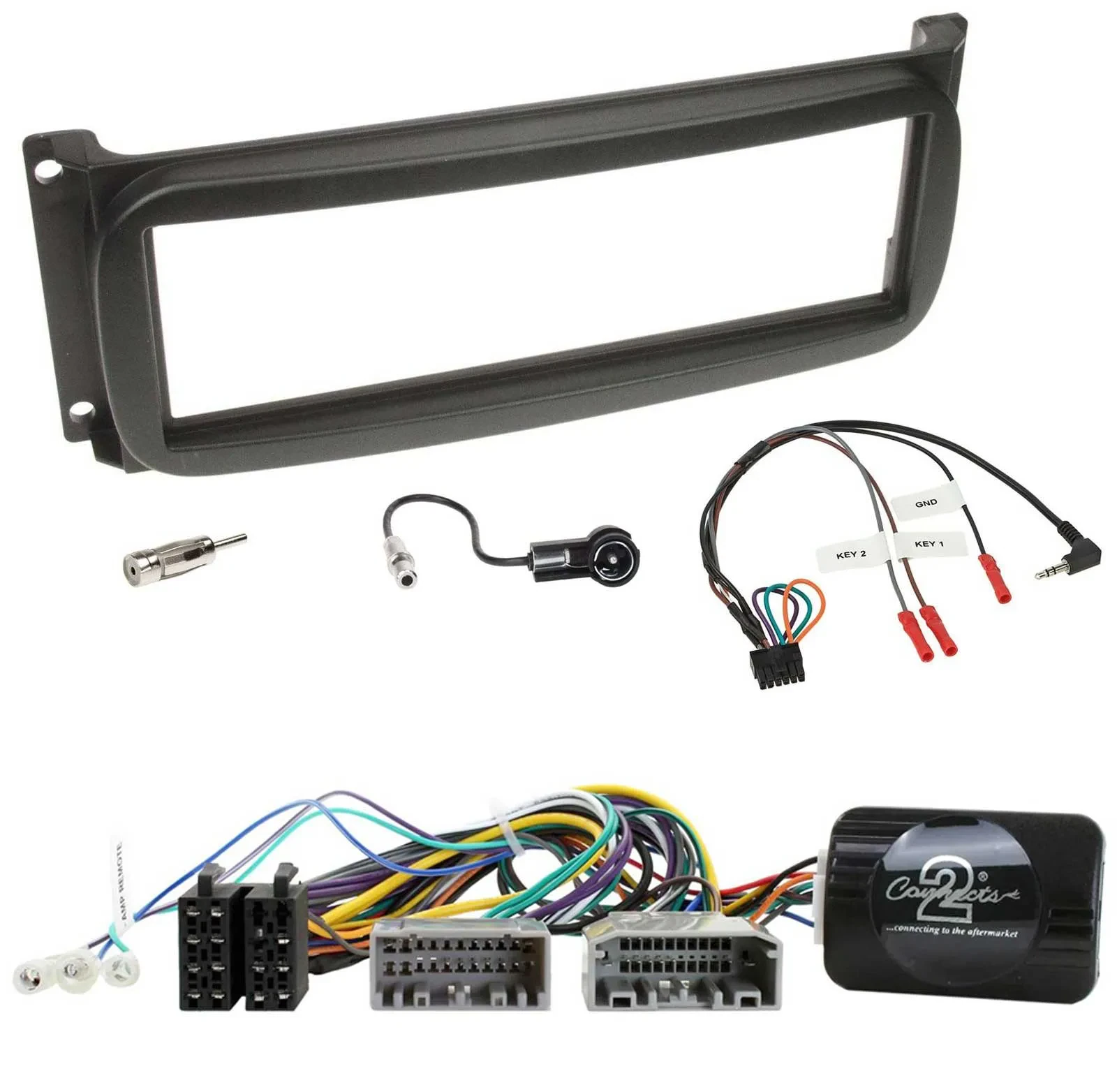 Einbauset Lenkradadapter DIN Autoradio für Chrysler Dofge RAM ab 2002