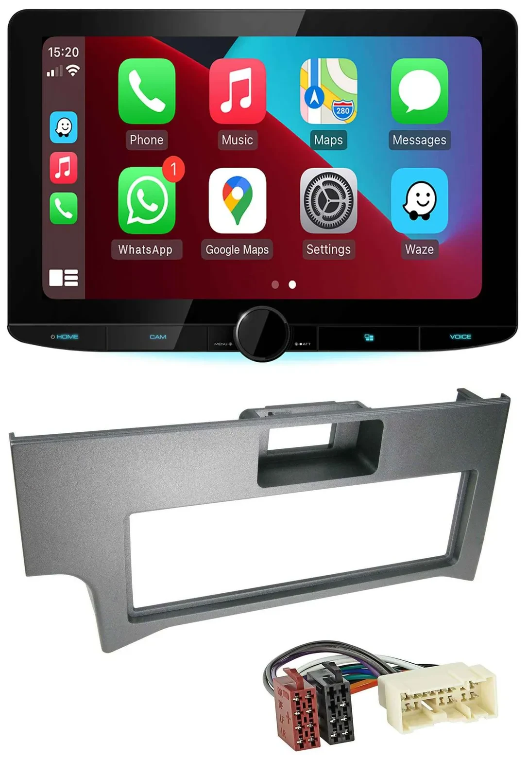 Kenwood MP3 USB DAB Bluetooth Autoradio für Nissan Primera P11-144 Facelift 1999