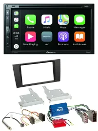 Pioneer DVD 2DIN MP3 DAB Bluetooth USB Autoradio für Audi A4 99-01 B5 Symphony A