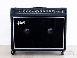1974 Gibson G70 Solid State 2x12 Vintage Guitar Amplifier, Moog-Designed, Cover