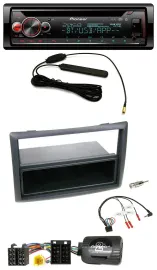 Автомагнитола Pioneer USB DAB Bluetooth CD для Renault Megane 2007–2008, чёрная