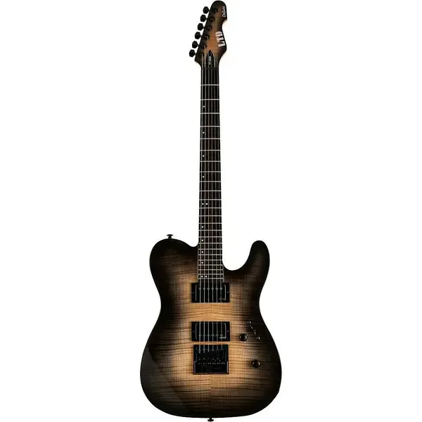 Электрогитара LTD TE-1000 Evertune Natural Black Burst