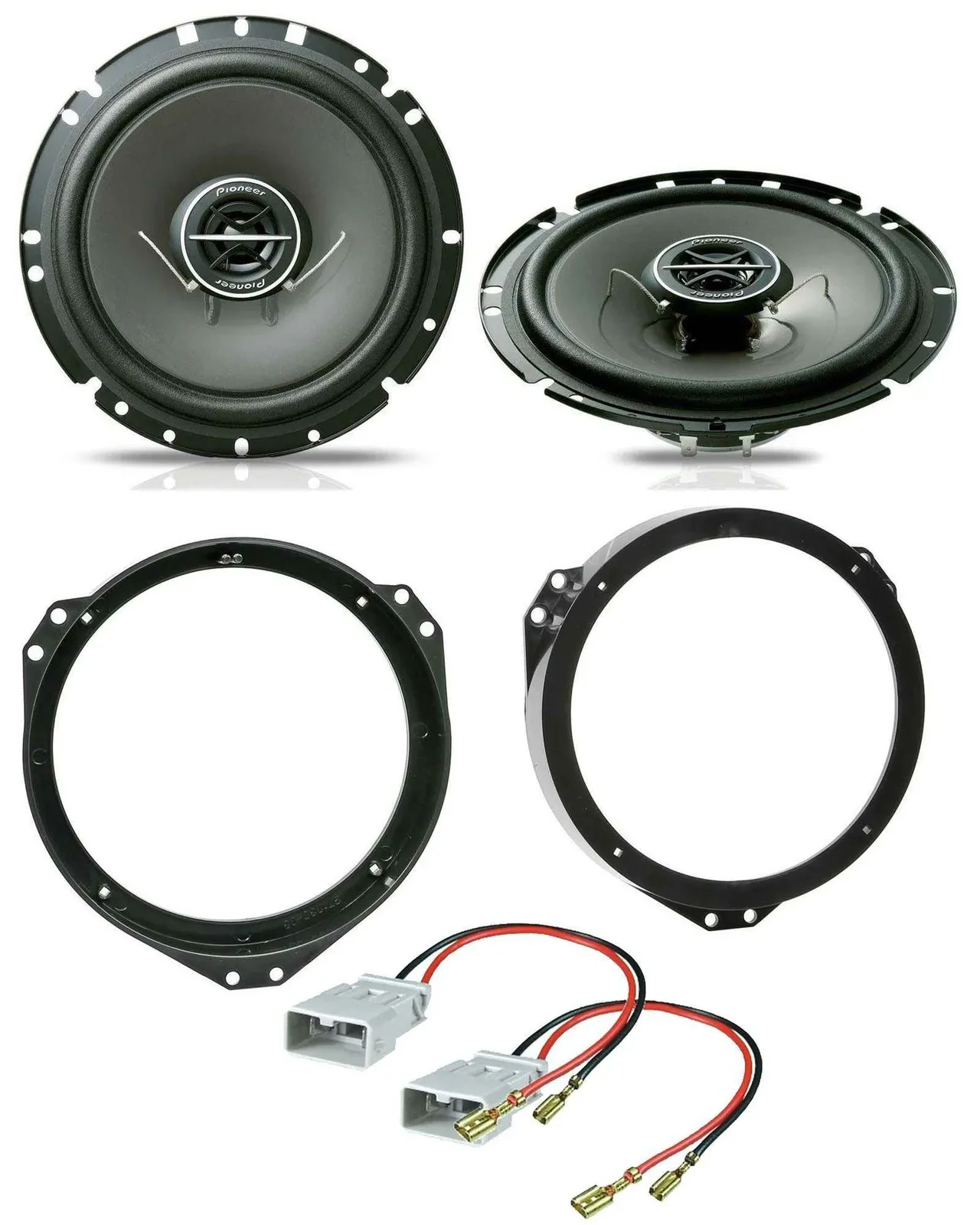 Pioneer 170Watt 2-Wege 16,5cm Lautsprecher für Honda Jazz 02-08 Fronttür Auto Bo