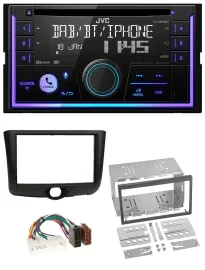 Автомагнитола для Toyota Yaris JVC 2 DIN, CD, USB, Bluetooth, DAB, MP3