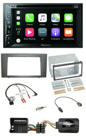 Pioneer Lenkrad USB DVD Bluetooth DAB 2DIN Autoradio für Ford Mondeo 2003-2007 s