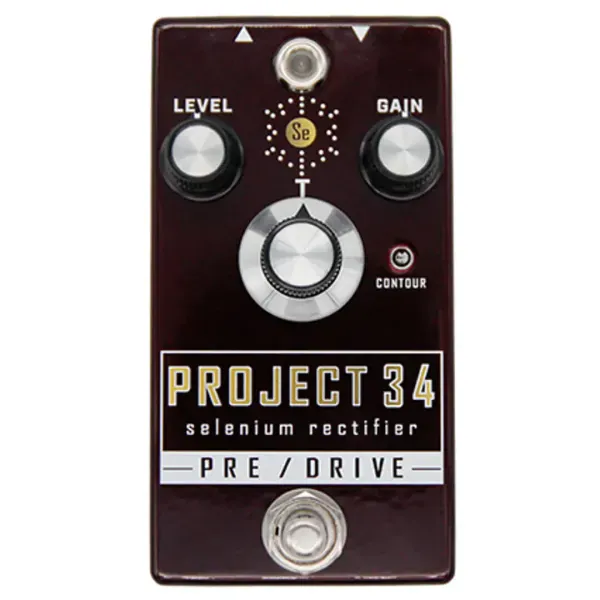 Педаль эффектов для электрогитары Cusack Music Project 34 Overdrive