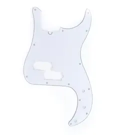 Пикгард Musiclily MX1303WH Precision Bass, 3 слоя, белый