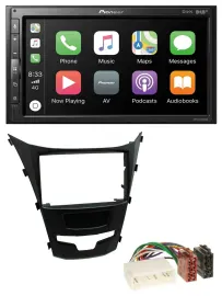 Автомагнитола Pioneer 2DIN, USB, MP3, DAB, Bluetooth для SsangYong Korando (с 2013)