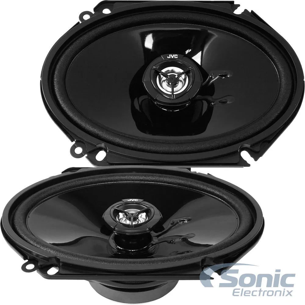 JVC CS-DR6820 | 600W Peak (45W RMS) 6x8” Coaxial Speakers