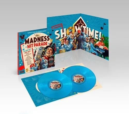 Виниловая пластинка Madness - Hit Parade Volume 2: 1992-2024 - Translucent Blue Vinyl [New Vinyl LP]