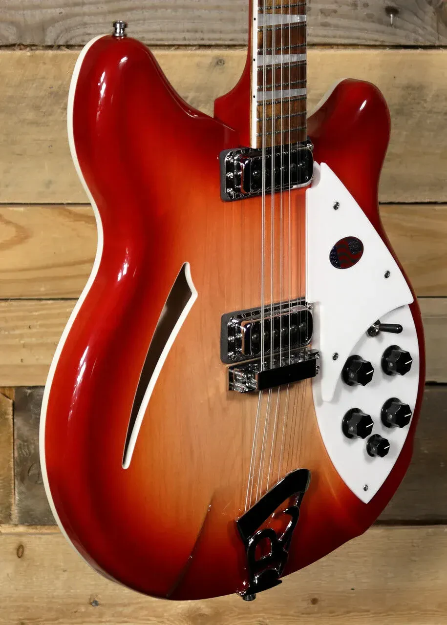 Электрогитара Rickenbacker 360 12-String, полуакустическая, Fireglo