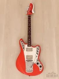 Электрогитара Bilt Relevator HH Fiesta Red w/case USA 2000s