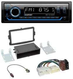 Blaupunkt Bluetooth USB DAB MP3 Autoradio für Dacia Dokker, Duster, Lodgy