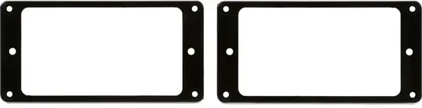 Рамка звукоснимателя PRS Humbucker Pickup Rings - Black - Straight