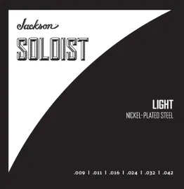 Струны для электрогитары Jackson Soloist Light 9-42